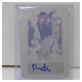 2019 LEAF PG PIERCE CHAMBERS AUTO RC PLATE #D 1/1