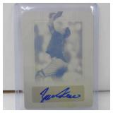 2019 LEAF PG ZANE FAULK YELLOW PLATE AUTO RC 1/1