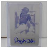 2019 LEAF PG DWIGHT ALLEN AUTO RC PLATE #D 1/1