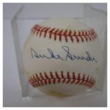 DUKE SNIDER SIGNED RAWLINGS ONL BASEBALL