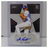 2019 LEAF PG WILL SANDERS AUTO RC BLACK #D 1/1