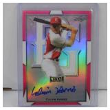 2019 LEAF PG CALVIN HARRIS AUTO RC HOLO #D 12/20