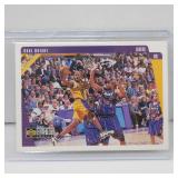 1997-98 UD CHOICE KOBE BRYANT 2ND YEAR CARD LAKERS