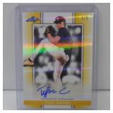 2019 LEAF PG TYLER CHADWICK AUTO RC HOLO #D 1/1