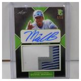 2020 LEAF PG MICHAEL BRASWELL ROOKIE PATCH AUTO