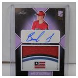 2020 LEAF PG BROCK SELVIDGE ROOKIE PATCH AUTO 2/5