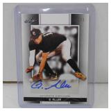 2019 LEAF PG G ALLEN AUTO RC BLACK #D 1/1