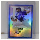 2020 LEAF PG MADDUX BRUNS AUTO RC HOLO #D 19/30