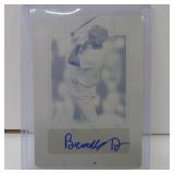 2019 LEAF PG BRODY DROST AUTO RC PLATE #D 1/1