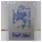 2019 LEAF PG DWIGHT ALLEN AUTO RC PLATE #D 1/1
