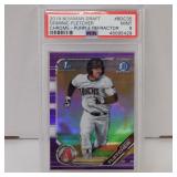 2019 BOWMAN CHROME DOM FLETCHER RC PSA MINT 9
