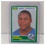 AMAZING 1989 SCORE BARRY SANDERS ROOKIE CARD