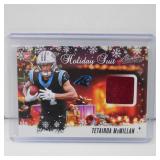 2025 PANINI TET MCMILLAN SANTA SUIT RELIC ROOKIE