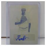 2018 LEAF PG RYAN BRUNO PLATE AUTO RC #D 1/1