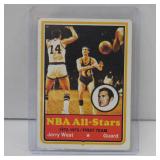 1973-74 TOPPS #100 JERRY WEST NBA ALL STARS