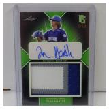 2020 LEAF PG JOSH HARTLE ROOKIE PATCH AUTO #D 3/16