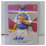 2019 LEAF PG WILL SANDERS AUTO RC HOLO #D 1/1