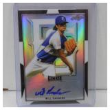 2019 LEAF PG WILL SANDERS AUTO RC HOLO 1/1 BLACK