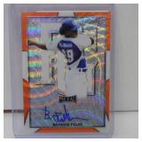 2019 LEAF PG BRANDON FIELDS AUTO RC HOLO #D 1/1