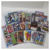 BASEBALL & FOOTBALL CARD LOT W/ STARS & HOFERS