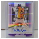2019 LEAF PG MIKEY TEPPER AUTO RC HOLO #D 1/1