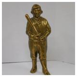 VINTAGE TY COBB BRASS COIN BANK FIGURE