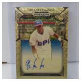 2019 PRIZM ROBERT PAUSON GOLD VINYL AUTO RC 2/5
