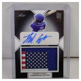 2020 LEAF PG THADDEUS ECTOR USA FLAG AUTO RC 1/1