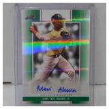 2019 LEAF PG WALTER AHUNA AUTO RC HOLO #D 1/1