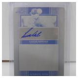 2019 LEAF PG LUCAS GORDON PRESS PLATE AUTO RC 1/1