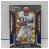 2008 DONRUSS AMERICANA JIM BROWN #D 025/100 BROWNS