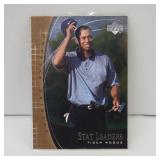 2001 UPPER DECK TIGER WOODS STAT LEADERS FOIL RC