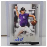2020 LEAF PG WILL SANDERS AUTO RC #D 19/50