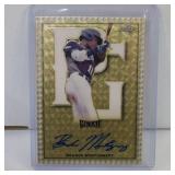 2020 LEAF PG BRADEN MONTGOMERY GOLD AUTO RC #D 1/1