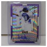 2019 LEAF PG BRANDON FIELDS AUTO RC PURPLE #D 1/1