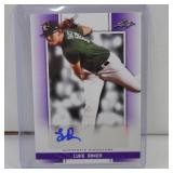 2019 LEAF PG LUKE BAKER AUTO RC PURPLE 1/1