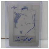 2019 LEAF PG JOVAN GILL BLACK PLATE AUTO RC #D 1/1