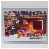 2025 ABSOLUTE SHEDEUR SANDERS SANTA SUIT RELIC