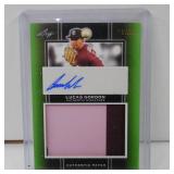 2019 LEAF PG LUCAS GORDON AUTO PATCH RC #D 1/25