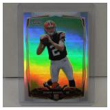 2014 TOPPS CHROME JOHNNY MANZIEL REFRACTOR RC