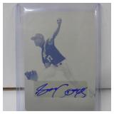 2016 LEAF PG SETH CORRY AUTO RC PRESS PLATE #D 1/1
