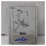 2019 LEAF PG WILL SANDERS AUTO RC PLATE #D 1/1