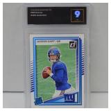 2025 DONRUSS JAXSON DART ROOKIE CARD AGI MINT 9