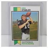 1973 TOPPS #487 KEN STABLER ROOKIE CARD RAIDERS
