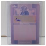 2019 LEAF PG TREY CARTER AUTO RC PLATE #D 1/1