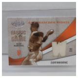 2004 LEAF JUAN MARICHAL FOTG GAME JERSEY #D 18/26