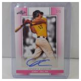 2019 LEAF PG COREY COLLINS AUTO RC PINK #D 1/1