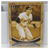 2018 TOPPS TRIBUTE BROOKS ROBINSON SEPIA #D 04/10