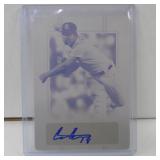 2019 LEAF PG COLLIN CADWELL AUTO RC PLATE #D 1/1