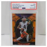 2022 SELECT DESHAUN WATSON ORANGE #D 04/49 PSA 10